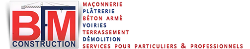 Bfm Construction Entreprise Generale De Batiment A Busigny BFM CONSTRUCTION Logo